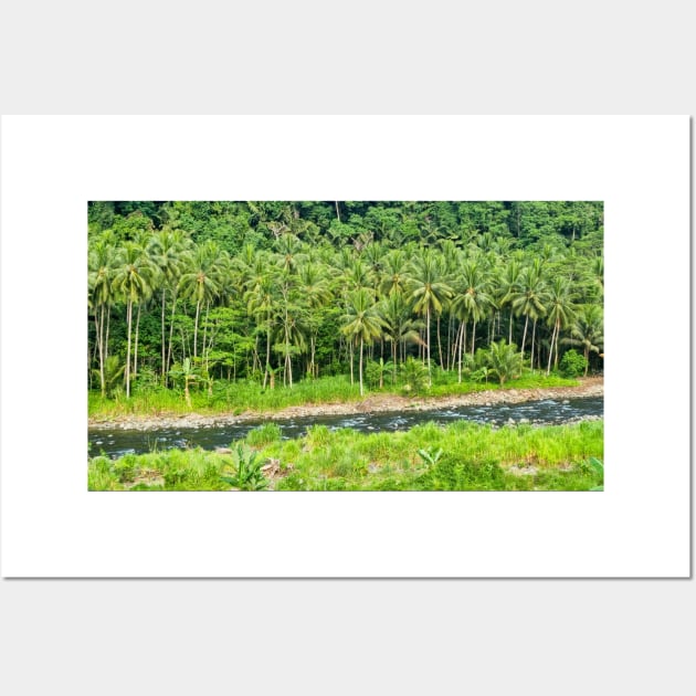 Cahulogan River, Gingoog, Misamis Oriental, Mindanao, Philippines Wall Art by Upbeat Traveler